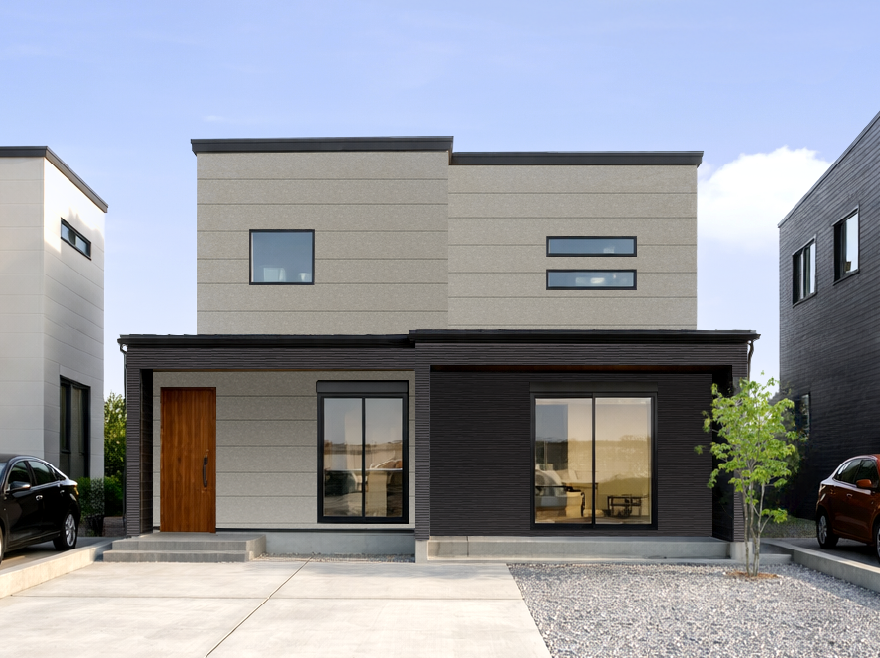 愛知県岡崎市野畑町│木目調の折り下げ天井が映える住まい│お施主様邸完成見学会